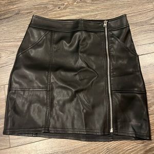 Leather Skirt